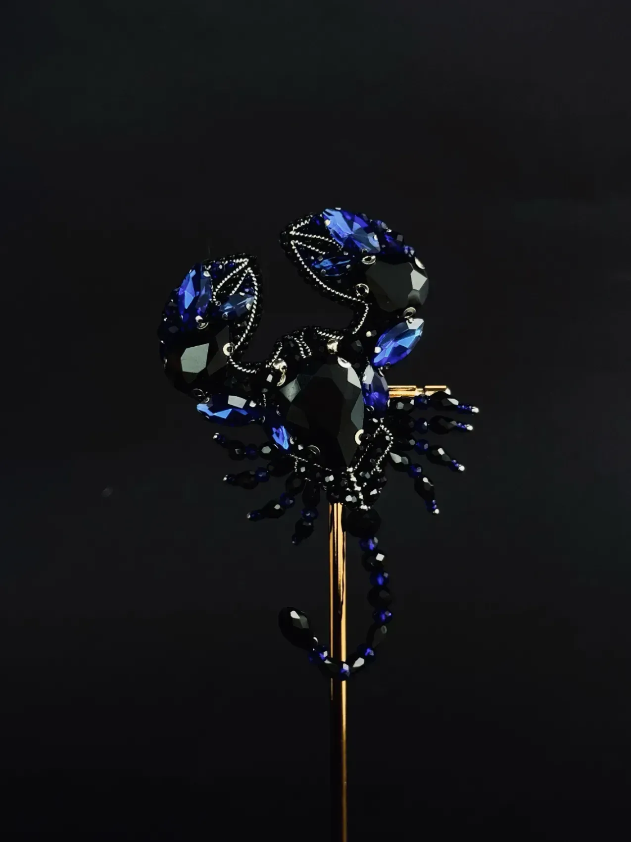 Брошка "Скорпіон" електрик — photo 2