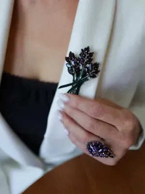 Брошка «Lavanda»