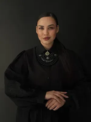 Set of Three Necklaces with Choker Zgarda