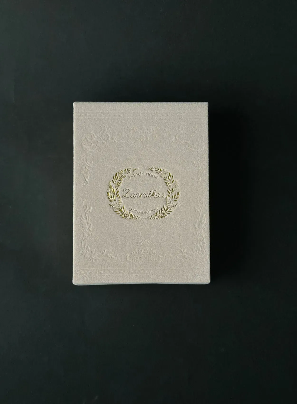 Boîte cadeau en velours, rose clair
