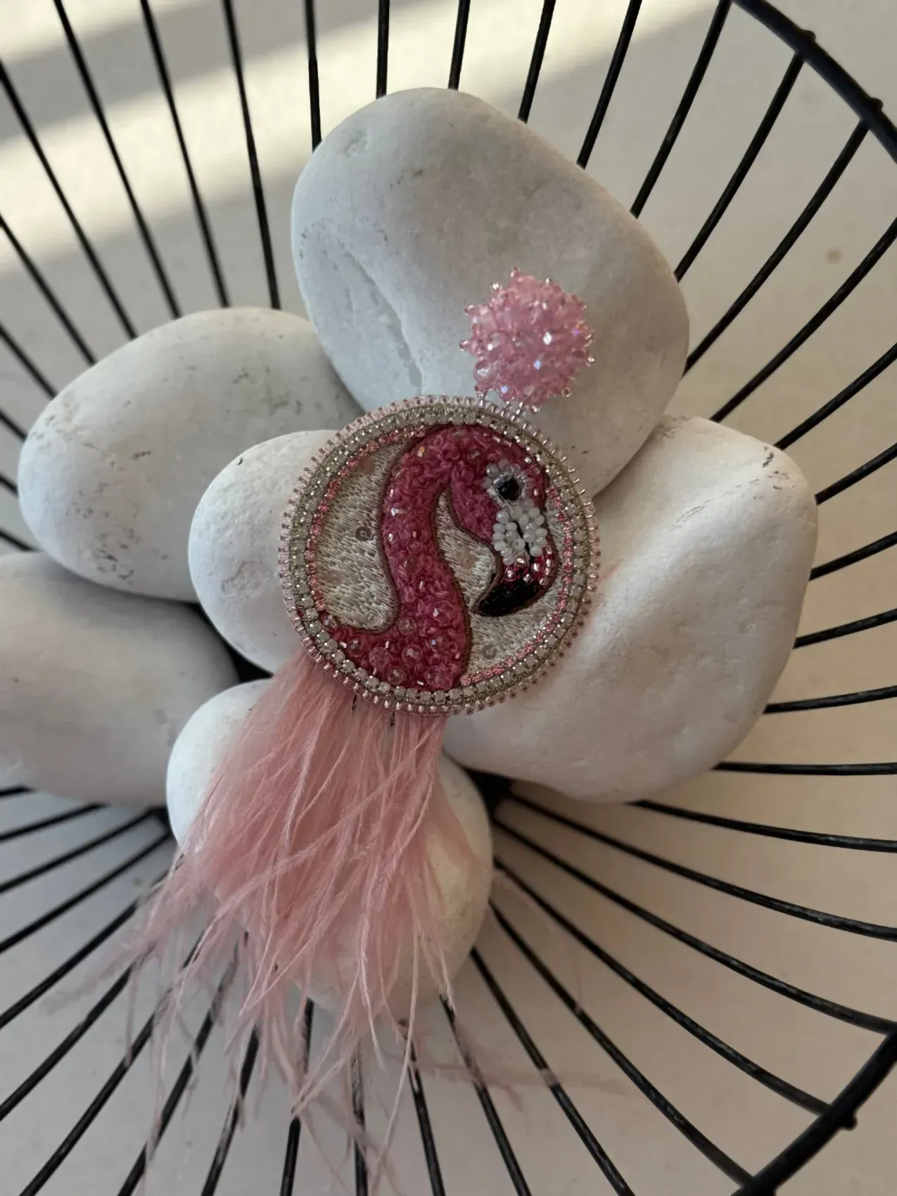 Сережки "Flamingo" — photo 2