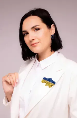Брошка "Україна"