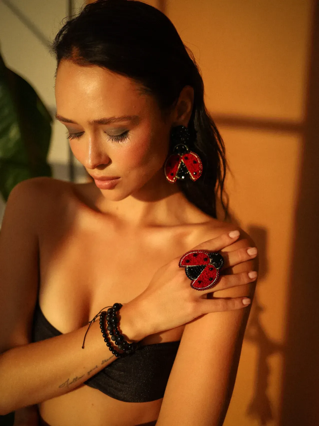 Bague "Coccinelle"