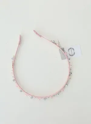 Headband thin, pink