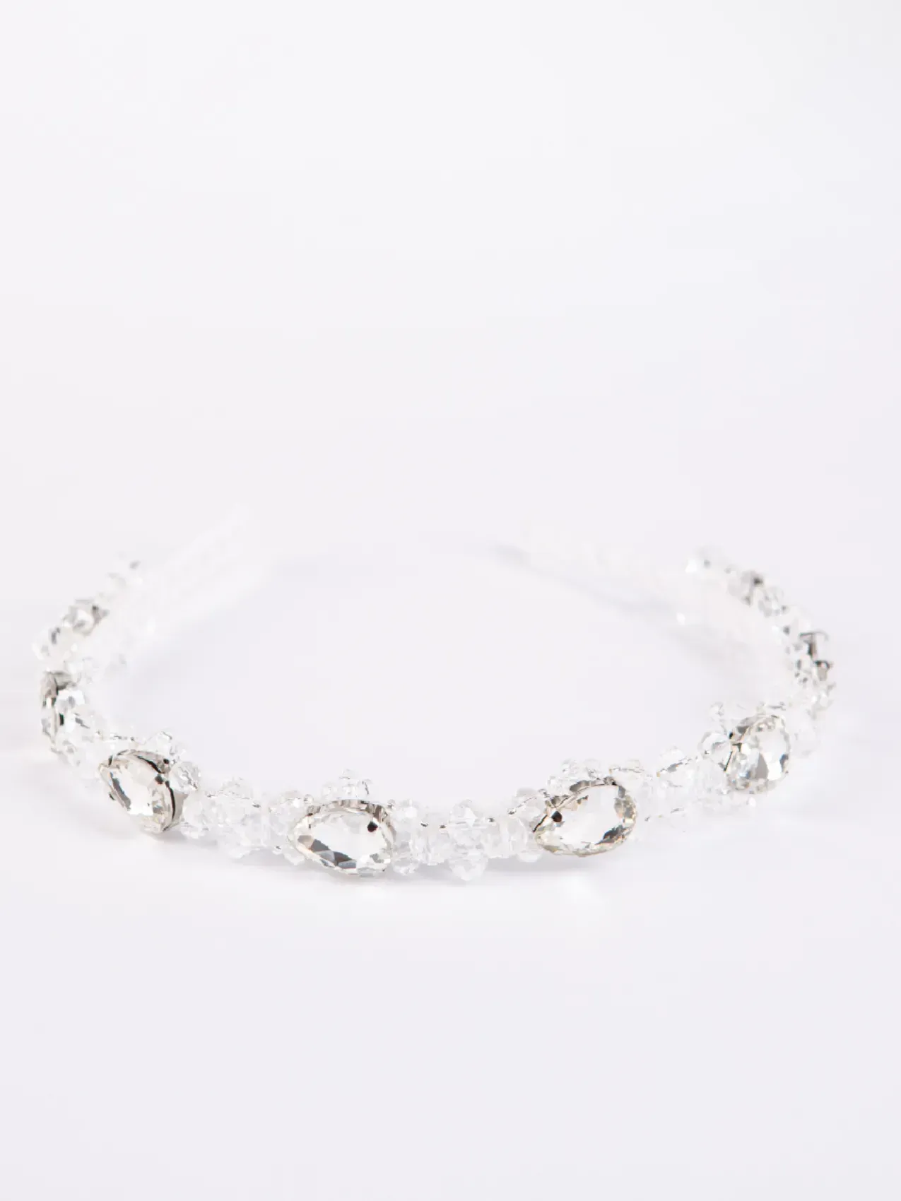 Serre-tête "Elizabeth", transparent