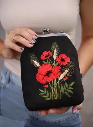 Bag "Poppies with Embroidered Wheat" — Photo 3