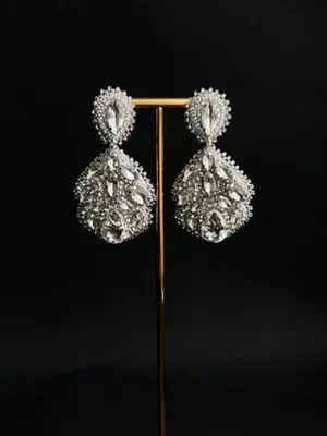 Сережки "Орден", срібні