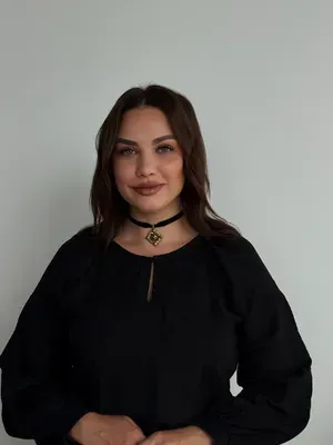 Brass choker - zgarda, black