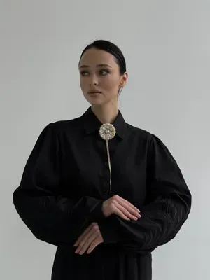Брошка "Кульбаба", золота