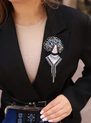 Broche motanka "Cristalline" — Photo 5