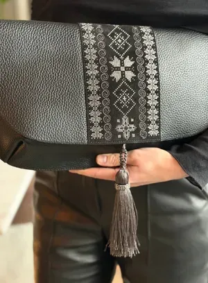 Клатч з натуральної шкіри "Оберіг" — photo 4
