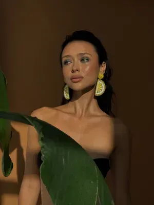 Boucles d'oreilles "Lemon"