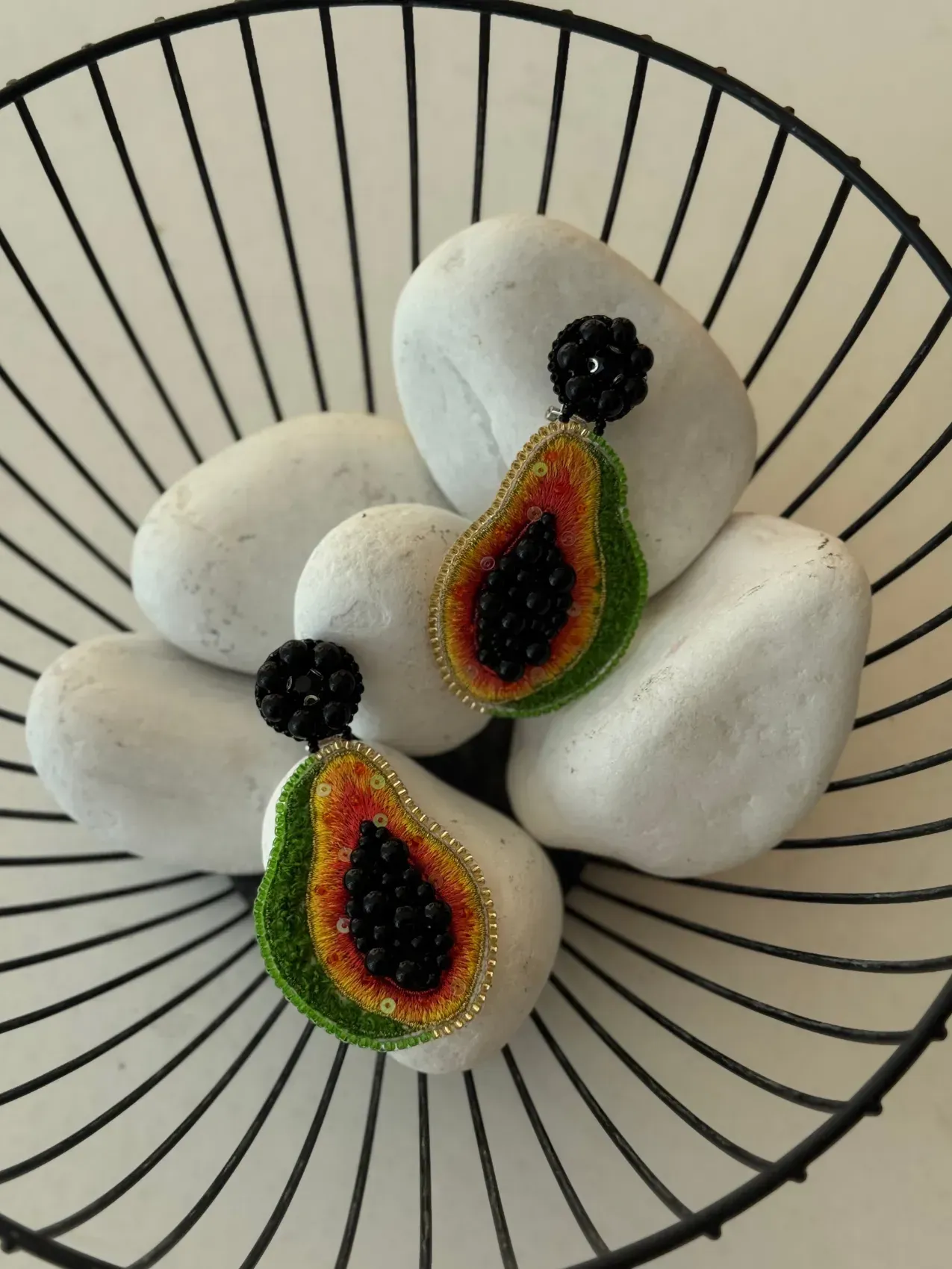 Сережки "Papaya" — photo 2