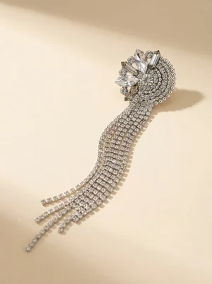 Сережки "Elegance", срібні — Фото 2