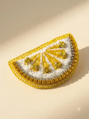Брошка "Lemon" — Фото 2