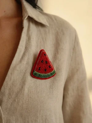 Брошка "Watermelon" — Фото 1