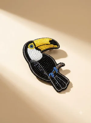 Брошка "Toucan" — Фото 2