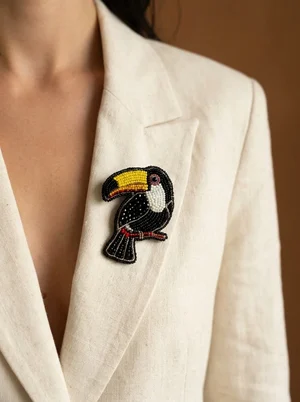 Брошка "Toucan" — Фото 1