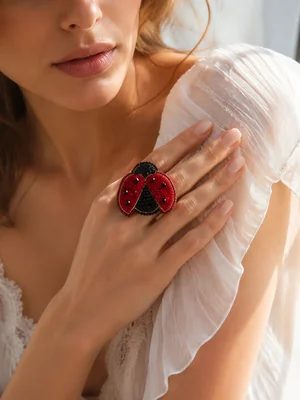 "Ladybug" Ring