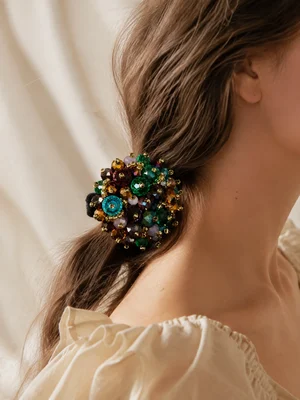 Chouchou «Florence», multicolore